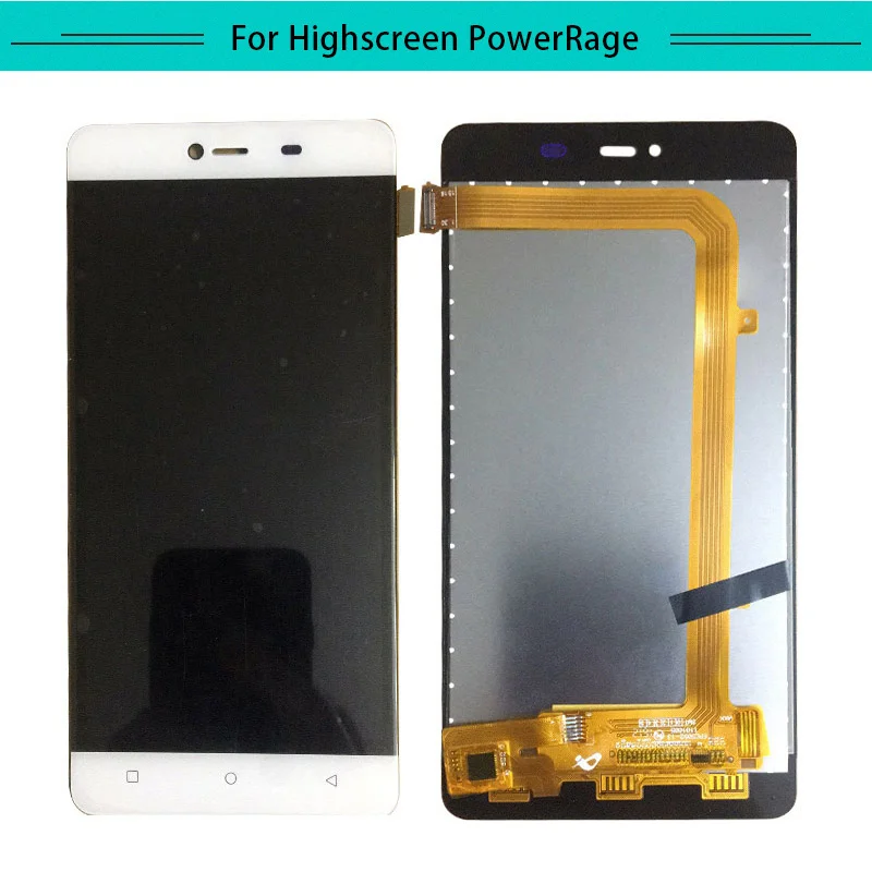 1 шт. для Highscreen Power Rage Полный ЖК дисплей в сборе комплекте с сенсорным экраном