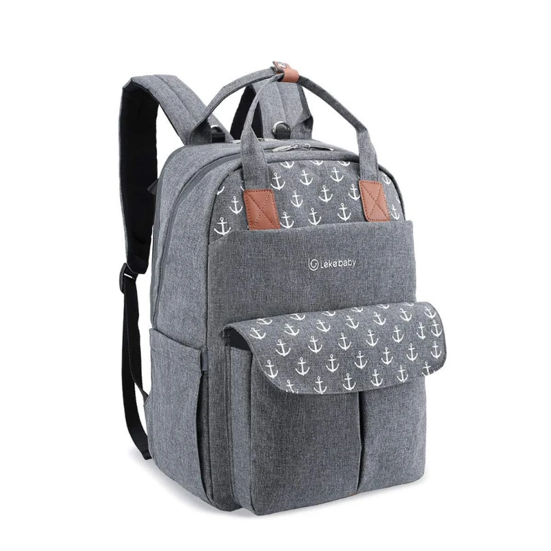 Lekebaby Baby сумка мумия organizador de fraldas мокрый мешок Рюкзак Mummy Maternity Сумка Многофункциональная пеленка сумка походный рюкзак для ноутбука большая емкость подгузник сумка для ребенка уход