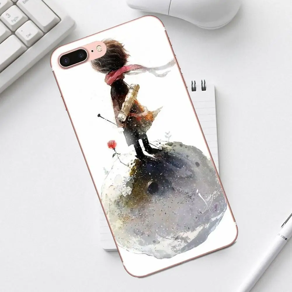 Qdowpz The Little Prince For Galaxy Alpha Core Prime Note 4 5 8 S3 S4 S5 S6 S7 S8 S9 mini edge Plus Soft TPU Patterns | Мобильные