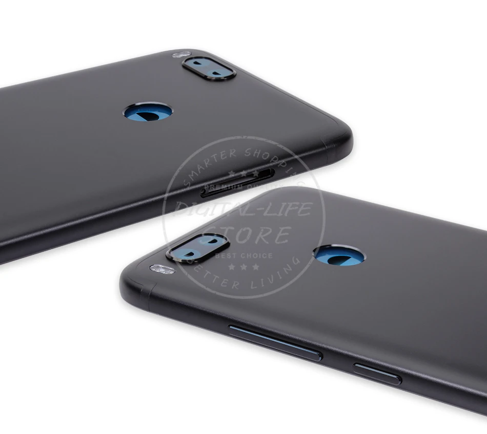 Для Xiaomi Mi A1 Задняя крышка батареи для Xiaomi Mi A1 Задняя Дверь Корпус Запасные части+ Кнопка громкости+ камера Стекло Объектив
