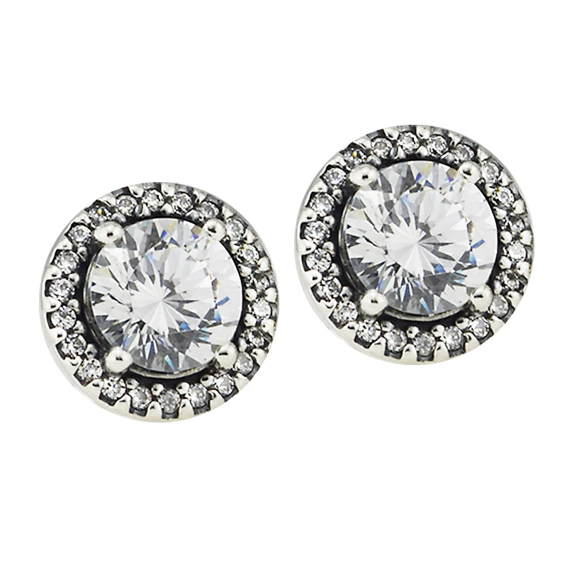 

Серьги-гвоздики женские из серебра 925 пробы, классические
