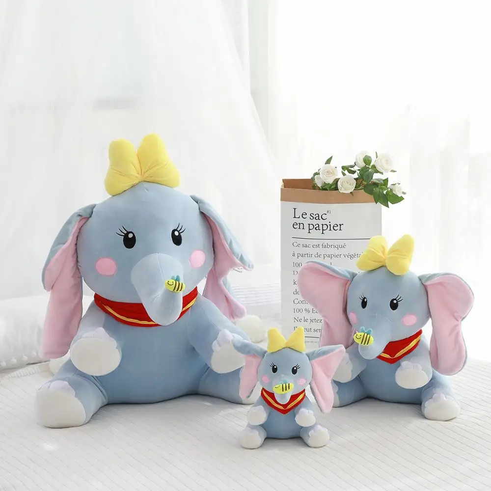 Милые детские куклы-слоны мягкие плюшевые игрушки набивные животные Kawaii