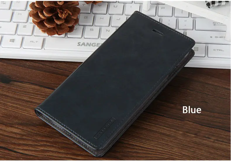Горячие Продажи Продукта На Aliexpress Полный Защитный Визитница Blue Moon Flip Case для Samsung