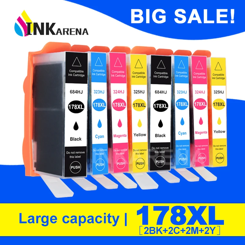 Картридж для принтера HP 178XL Photosmart 178 5510 5511 5512 5514 5515 5520|Чернильные картриджи| |