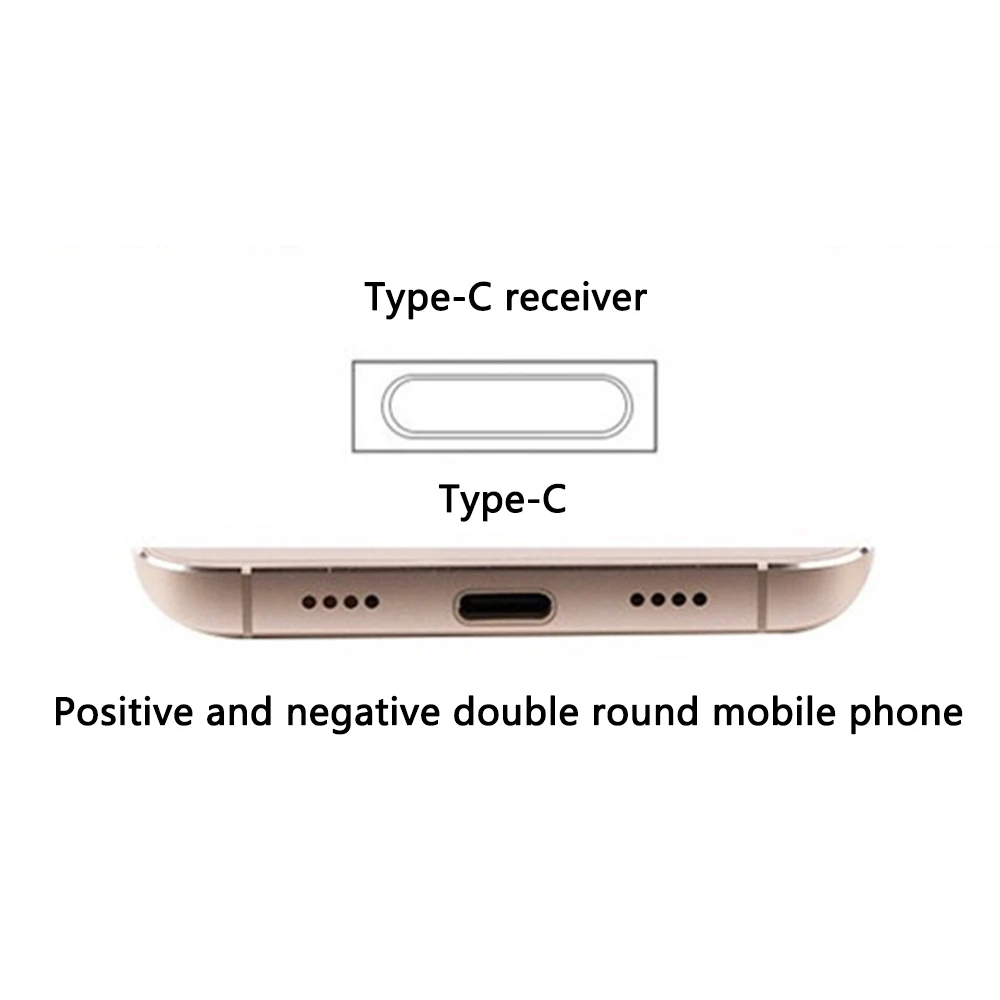 Type-C Qi Wireless Charger Receiver Module Smart Charging Adapter Receptor for iPhone | Мобильные телефоны и аксессуары