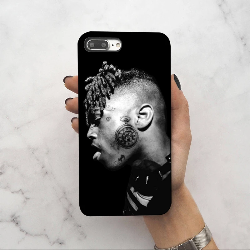 OUTMIX XXXTENTACION Сотовые телефоны чехол для iPhone Apple 7 plus 8 6 X XS max XR 5 5S