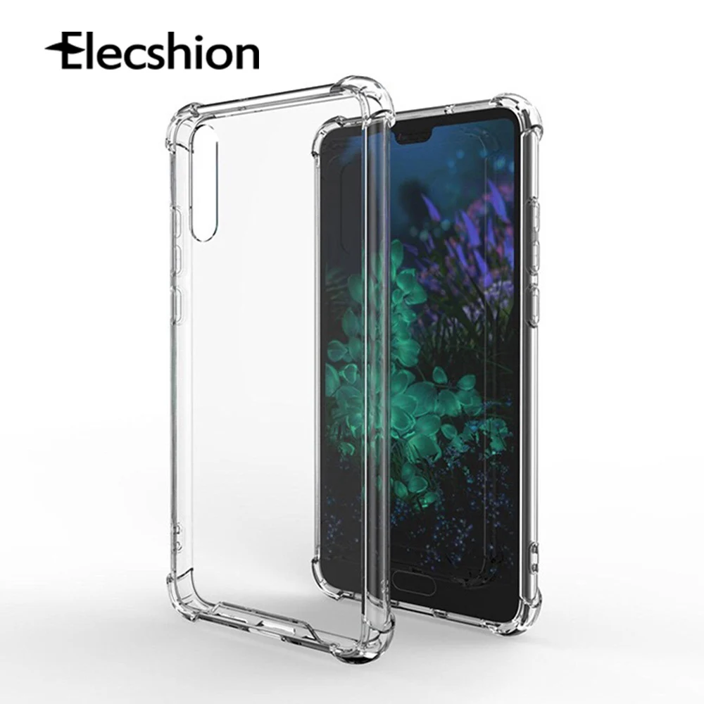 Для Samsung Galaxy A50 бампер прозрачный силиконовый чехол ТПУ A 50 2019 A505 для Galaxya50 SM-A505F