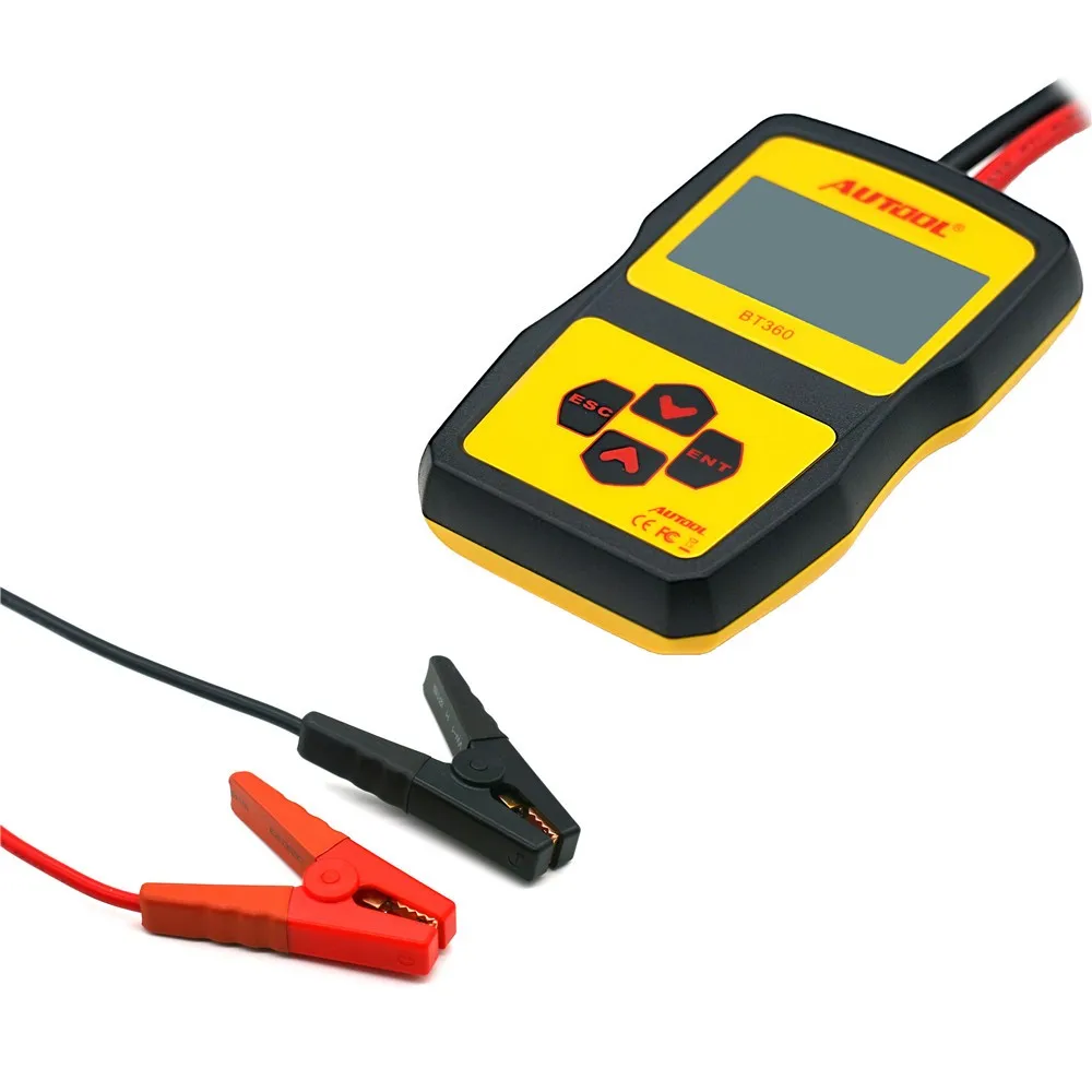 AUTOOL BT360 BT 360 12 в цифровой автомобильный тестер батареи для затопленных AGM гель