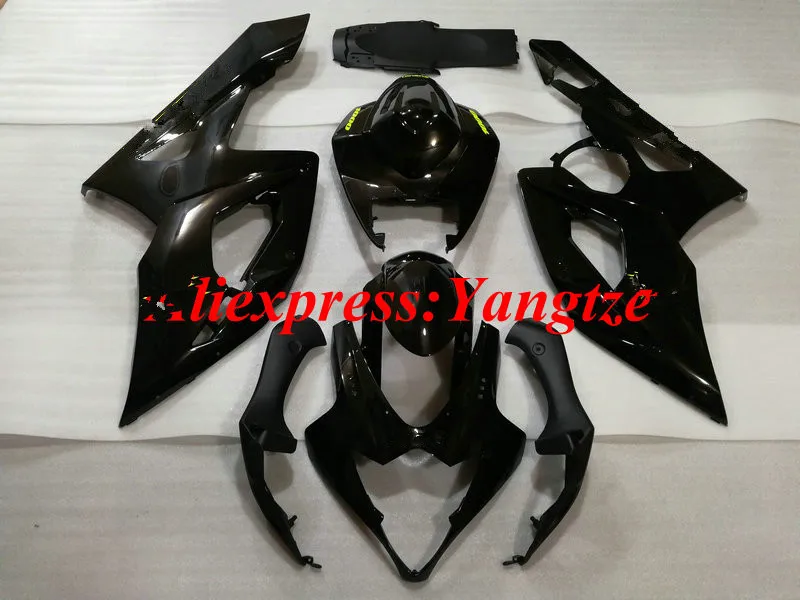 Комплект обтекателей под давлением для GSXR1000 05 06 GSXR 1000 K5 2005 2006 ABS глянцевые черные