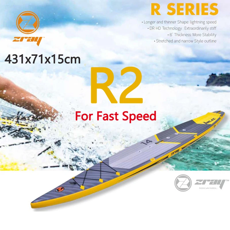 Доска для серфинга JILONG Z RAY R2 431x71x15 см 14 футов|Серфинг| |