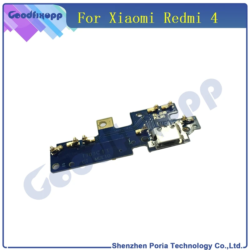Гибкий кабель для телефона Xiaomi Redmi 4 Micro USB зарядное устройство Порт док станция