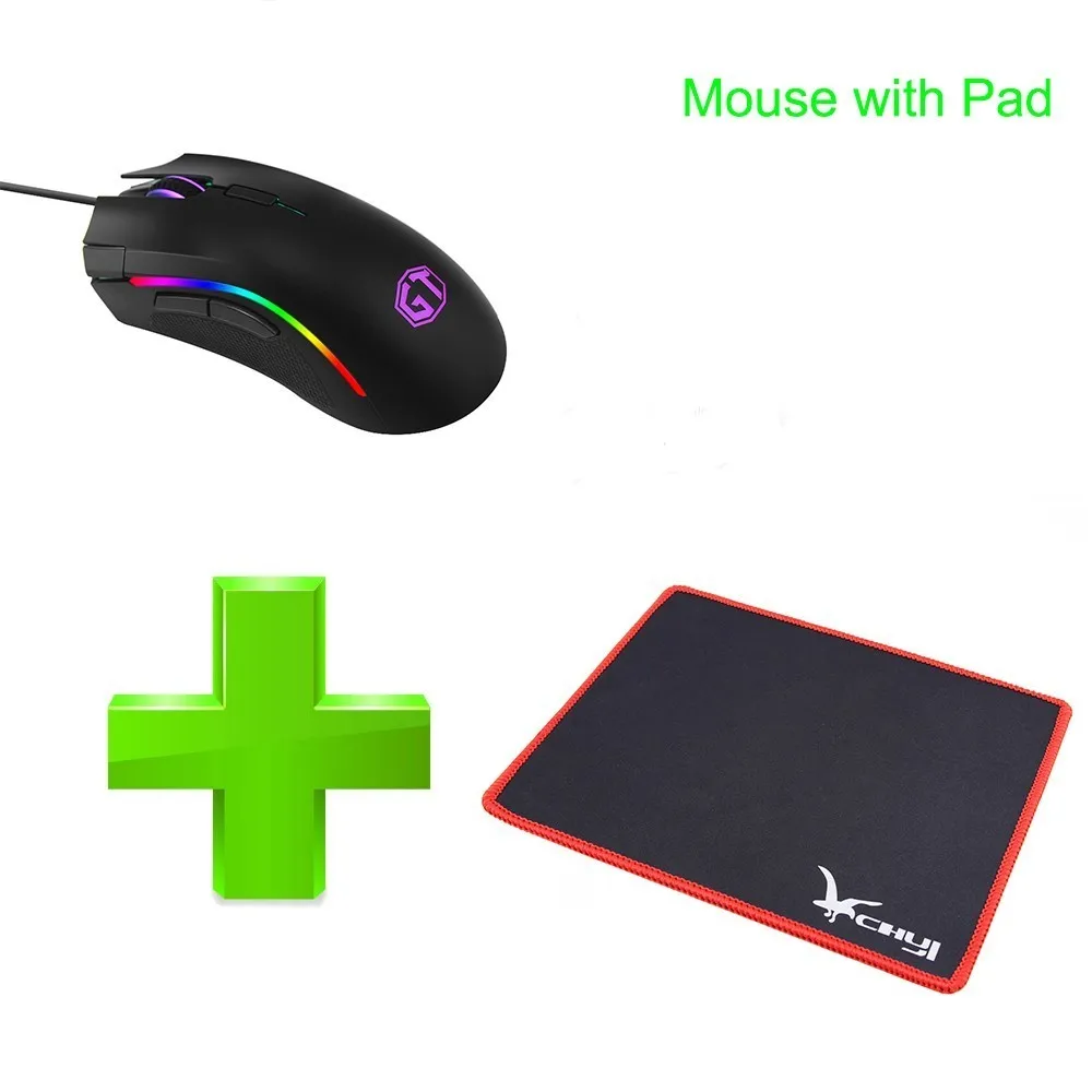 PMW3360 with pad Delux M625 PMW3360 RGB игровая компьютерная мышь эргономичная Проводная Оптическая Usb кабель 12000 dpi для геймера PC Mause с огненным ключом для ноутбука - Цвет: PMW3360 with pad
