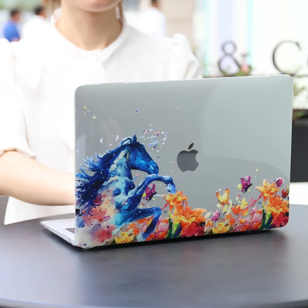 Batianda чехол для MacBook Air 11 13 дюймов A1932 и Pro retina 1" 15" Touch Bar PC ноутбук жесткий корпус Защитная кожа