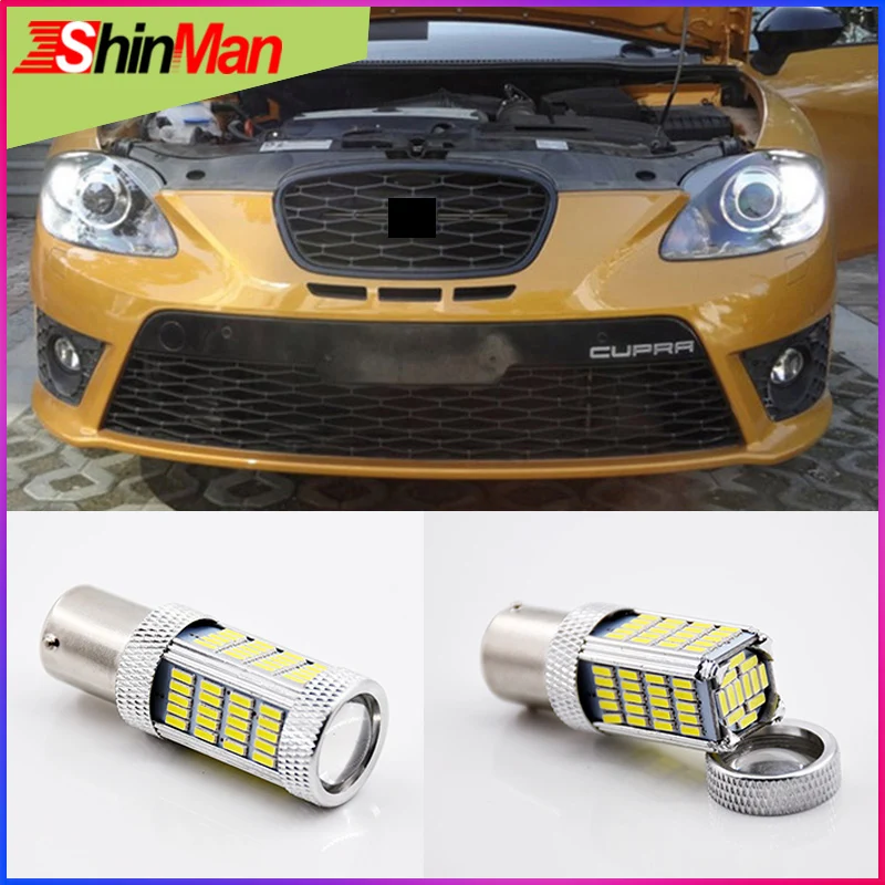 ShinMan 2X 92 светодиодный 4014smd неполярный дневный ходовой противотуманный фонарь для