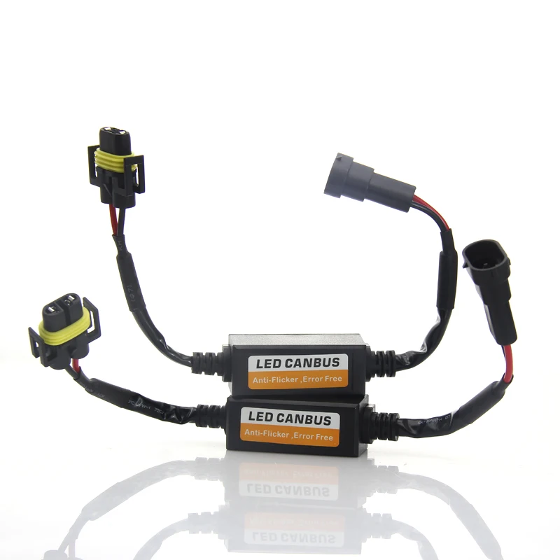 2pcs/lot H8/H9/H11 LED Car Headlight Canbus Error Free Load Resistor Decoder Warning Canceller Capacitor Accessories #6926*2 | Автомобили
