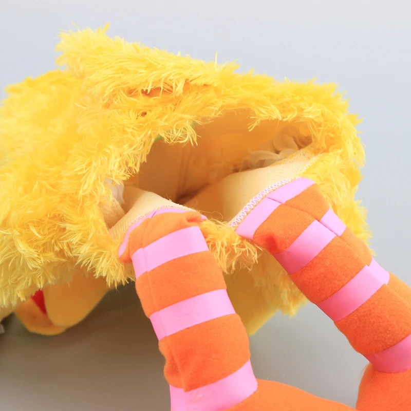 Высокое качество кунжут улица &quotМаппет-куклы большая птица плюшевые рука кукол