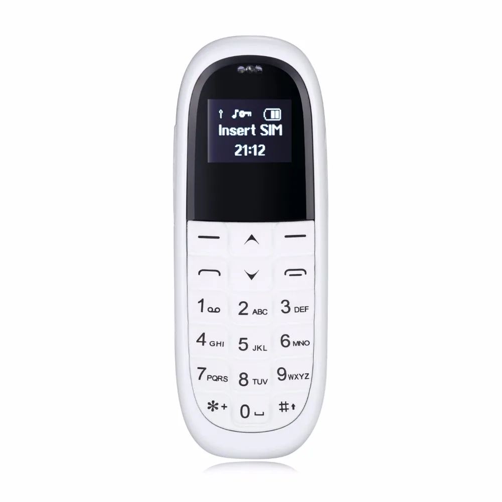 Мини bluetooth dialer мобильный телефон Fsmart KK1 KK2 0,66 дюймовый маленький экран Celular magic voice изменить мобильный телефон русская клавиатура