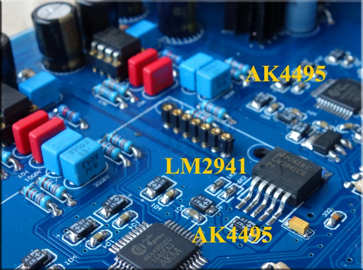 Двойная USB-карта breeze audio AK4495 + xmos плата USB-декодера AK4118 ltтогда | Электроника