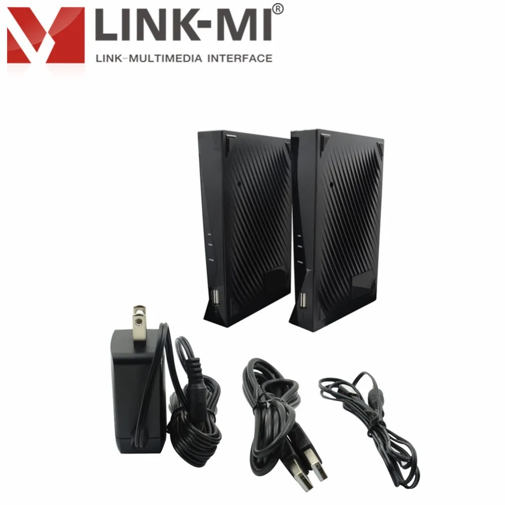 LINK-MI WHD05B Беспроводная HDMI AV система передачи с выходом HDMI для локального отображения на передатчике