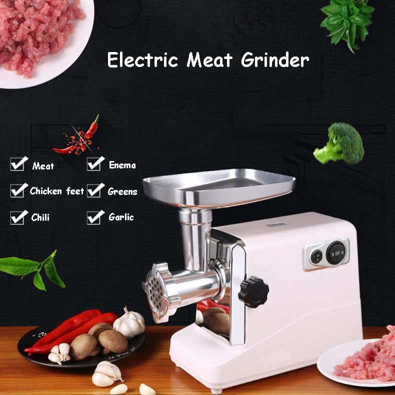 Household Meat Grinder Stainless Steel Electric Sausage Stuffer Mincer Sonifer | Бытовая техника