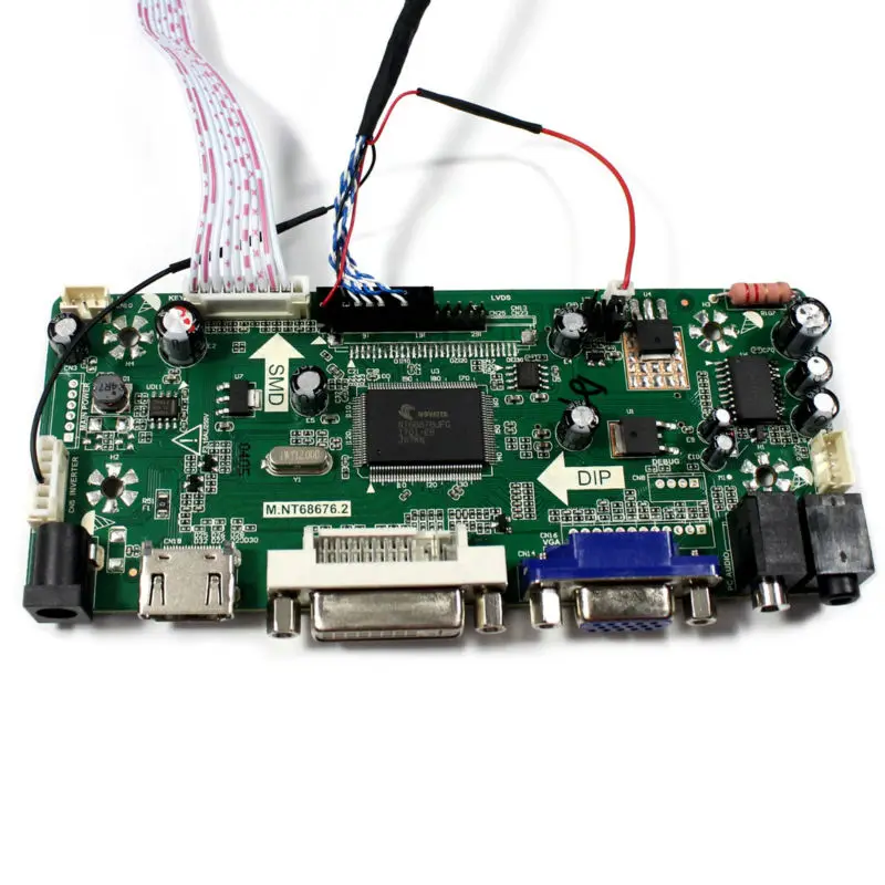 Плата ЖК-контроллера HD MI VGA DV Audio M.NT686765.6inch AT056TN52 V3 640x480 ЖК-панель | Электроника