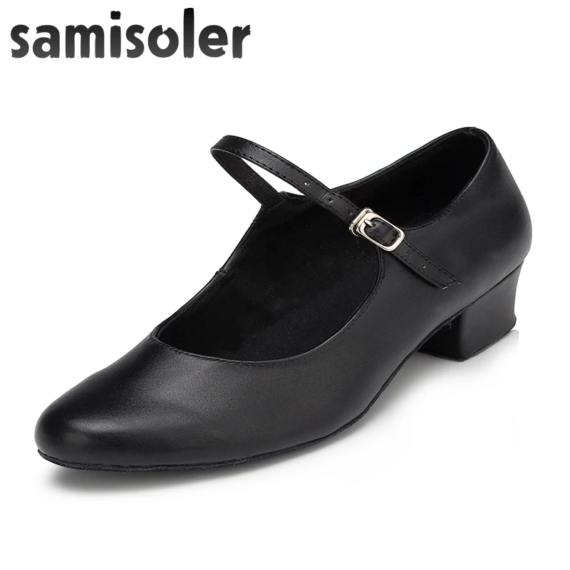 Samisoler/Новинка 2018 года обувь для латиноамериканских танцев Женская атласная на