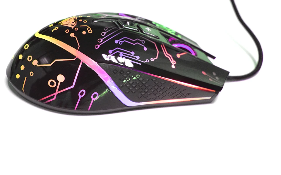 AULA игровая мышь USB Проводная RGB эргономичная dpi 5000 регулируемая для ноутбука настольного ПК компьютера аксессуары геймерская мышь# SI9010