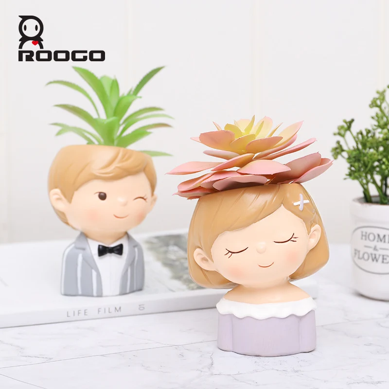 Home decoration accessories flower pot decorative small succulent plant wedding gifts birthday present desktop decorations | Дом и сад