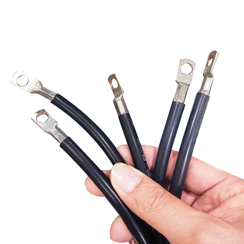 Литиевая аккумуляторная батарея провод 4AWG 6 7 8 AWG силиконовая оболочка провода 12 16 25 квадратный аккумулятор шнур питания с клеммой силиконовая линия