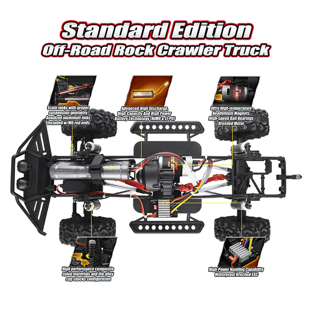 Remo Hobby 1093 ST 1/10 RC Автомобиль 2 4G 4WD матовый внедорожный Рок Гусеничный Трейл бутсы