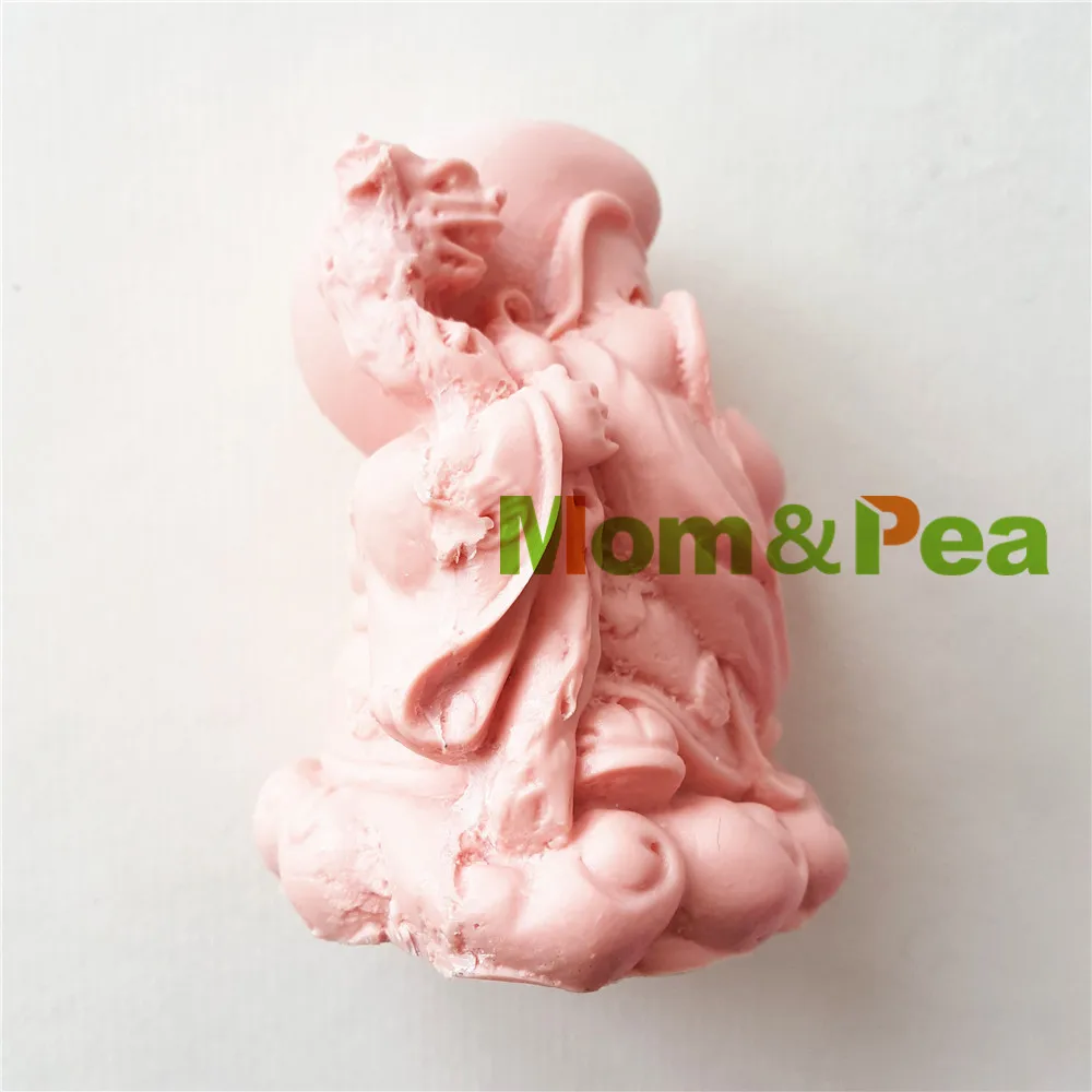 Мама и горох 1273 Бесплатная доставка китайский Бог долгая жизнь силиконовая форма