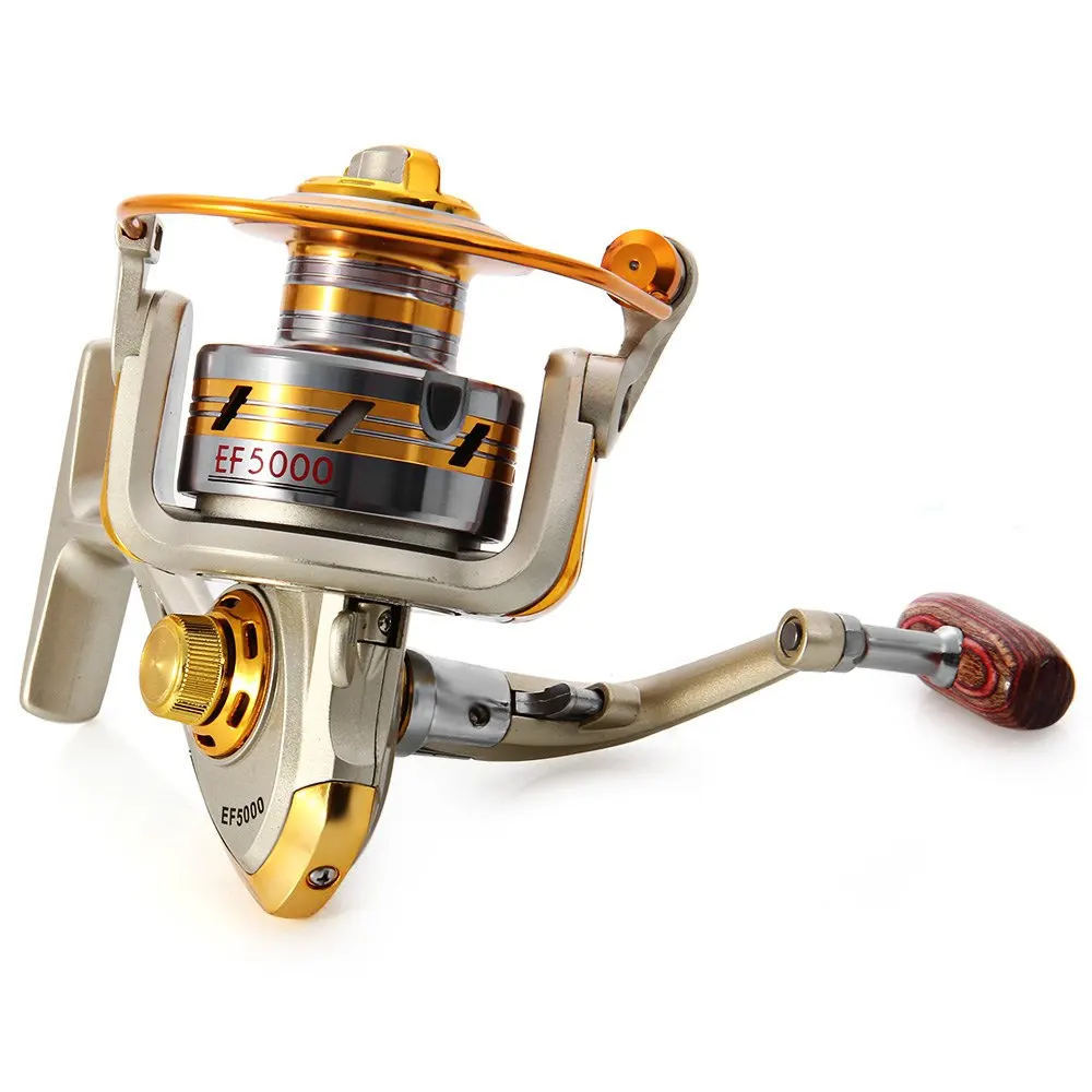 EF1000-7000 Spinning Fishing Reel Bearing 5.5:1 Tackle Pesca Feeder Carp 10-Ball Wheel | Спорт и развлечения