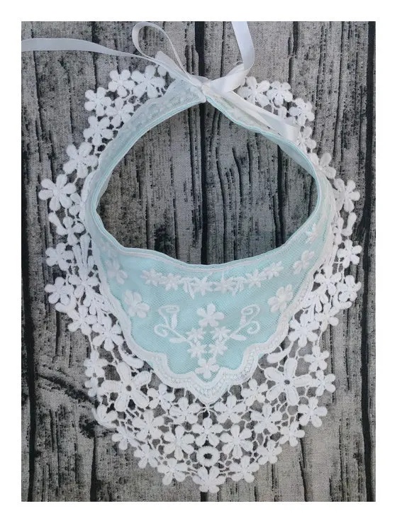 2019 высококачественные хлопковые кружевные нагрудники для новорожденных девочек