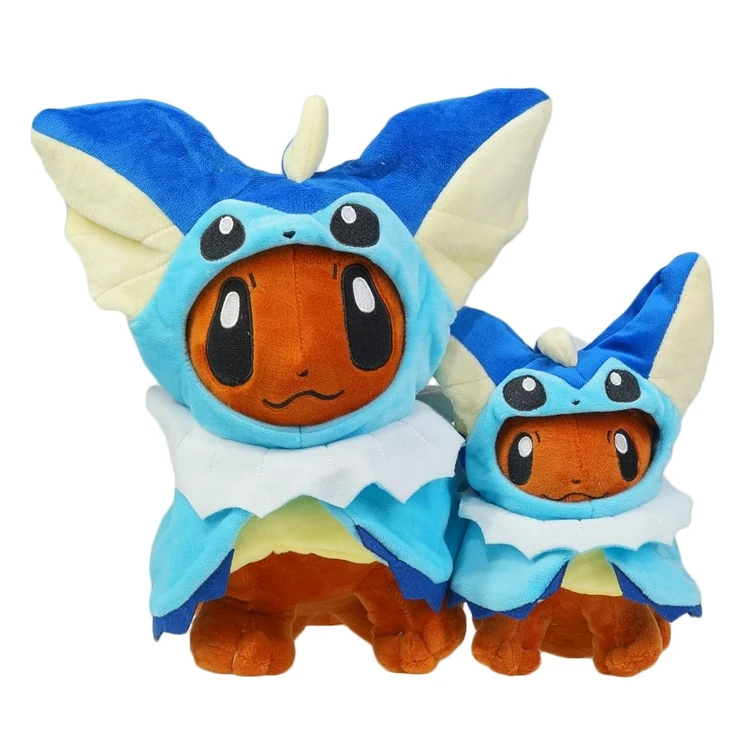 Пончо Eevee большого размера мягкая плюшевая кукла игрушка|Персонажи мультфильмов