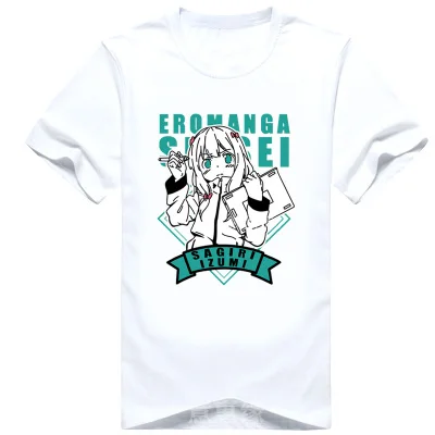 Новинка Eromanga Sensei Sagiri женский костюм для косплея аниме Masamune Izumi Мужская футболка