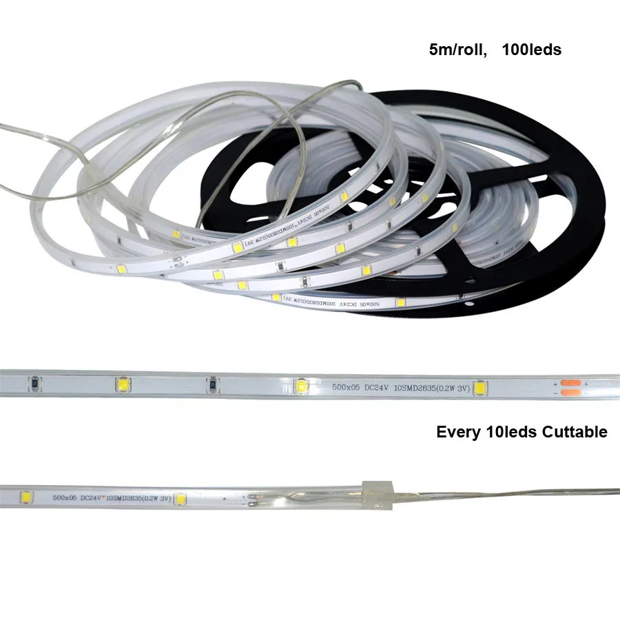 Светодиодная лента SMD2835 на солнечной батарее водонепроницаемая IP67 1600 мАч 3 режима