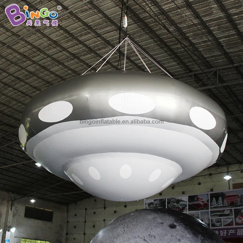 Надувной герметичный шар UFO 2 5 м ПВХ изготовленный на заказ украшение для рекламы