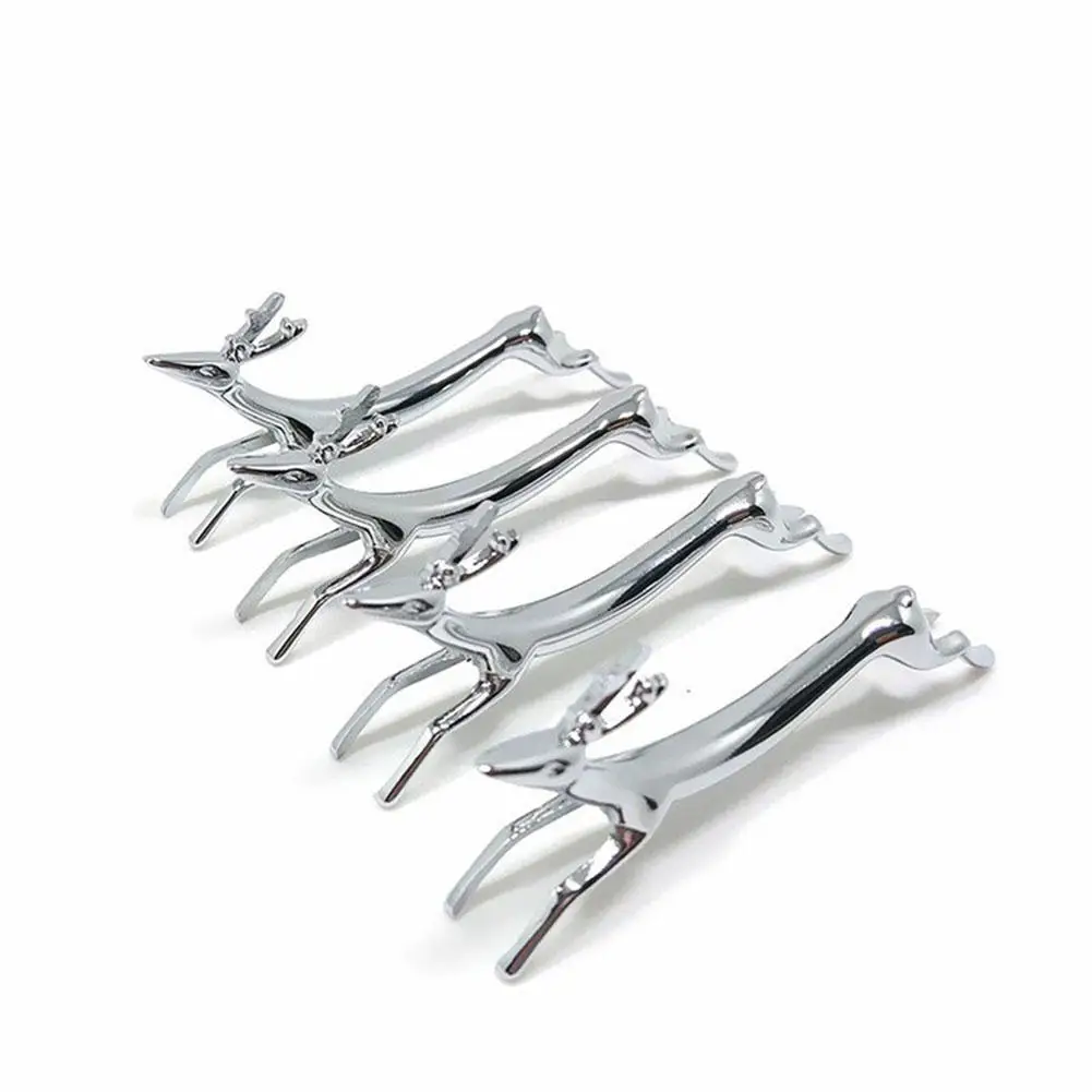 LanLan Chopstick Rest Deer Shape Zinc Alloy Exquisite Chopsticks Holder Kitchen Supplies 1Pc
