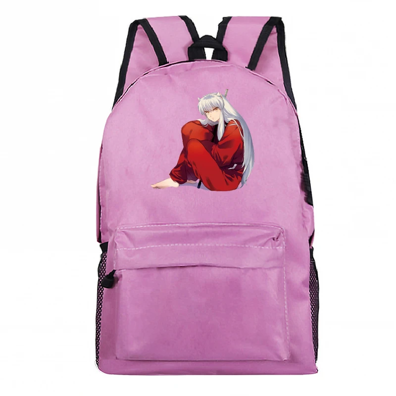Красивые Inuyasha ноутбука рюкзак для мальчиков и девочек обратно в школу подарок