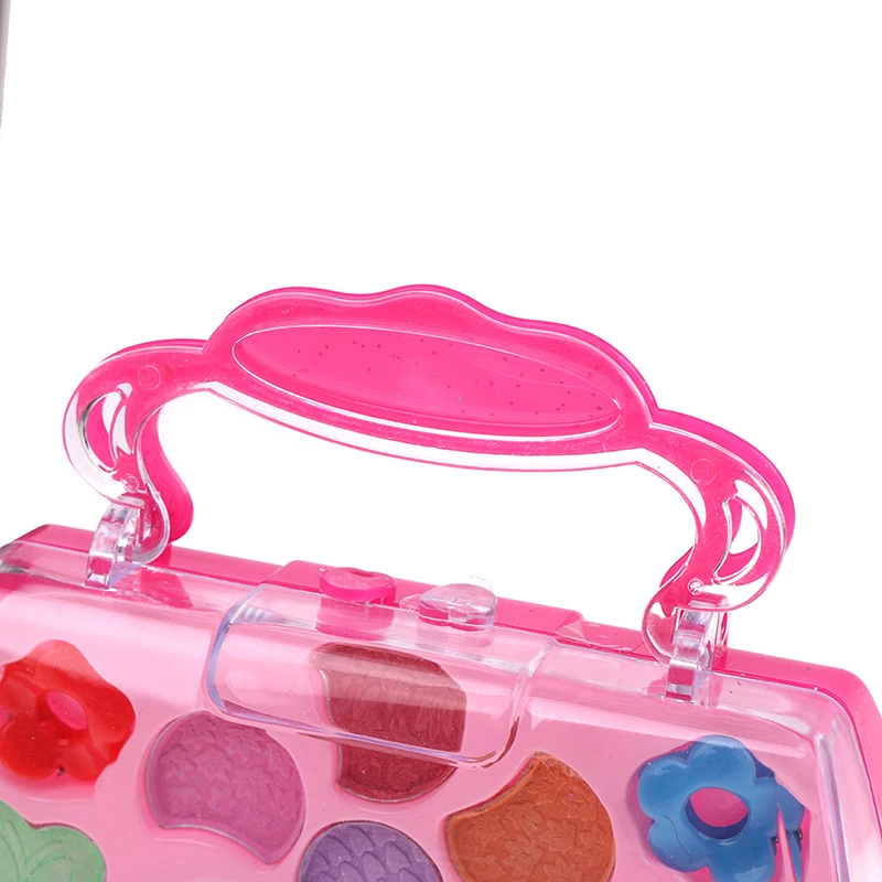Princess Toys Girl Makeup Tools Set Suitcase Cosmetic Pretend Play Kit Kids Gift High Quality