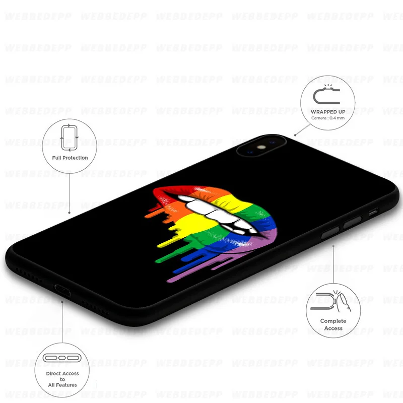 WEBBEDEPP мягкий чехол с красными сексуальными губами для девочек Xiaomi Mi 9T 9 8 SE 6 A1 A2 A3 Lite