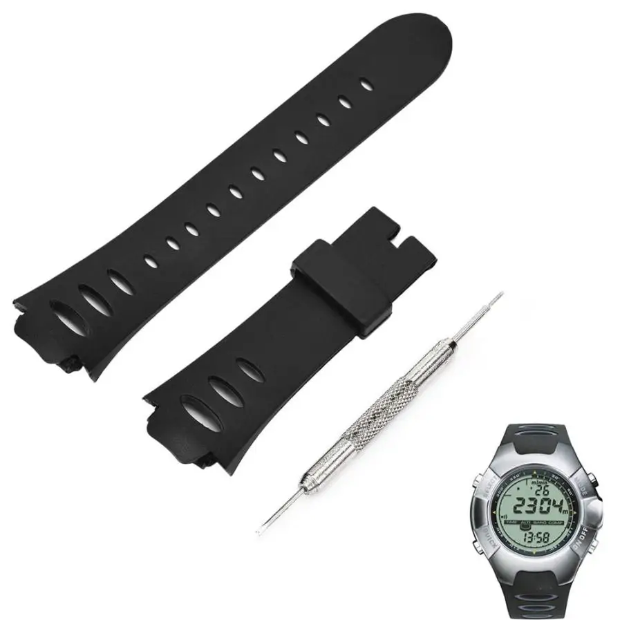 Hiperdeal Смарт аксессуары резиновая замена ремешок для часов SS0S4723000 SUUNTO Observator SR X6HRM