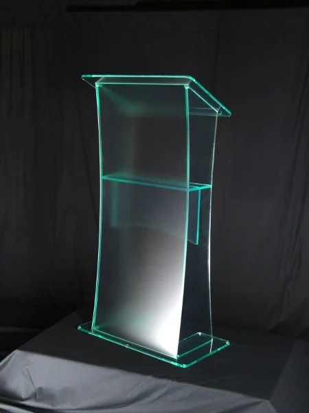 

Pulpit acrylic table lectern Free School Free plexiglass podium / lectern perspex / clear tribune acrylic desk