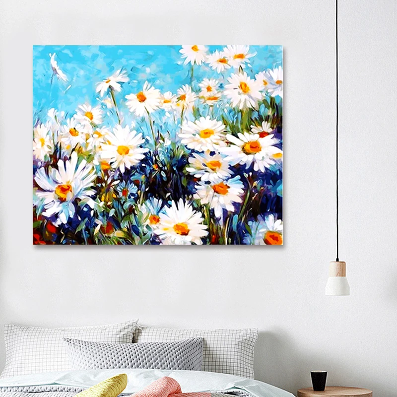 5D Flower Diamond Painting Cross Stitch DIY Mosaic Embroidery Gifts | Дом и сад