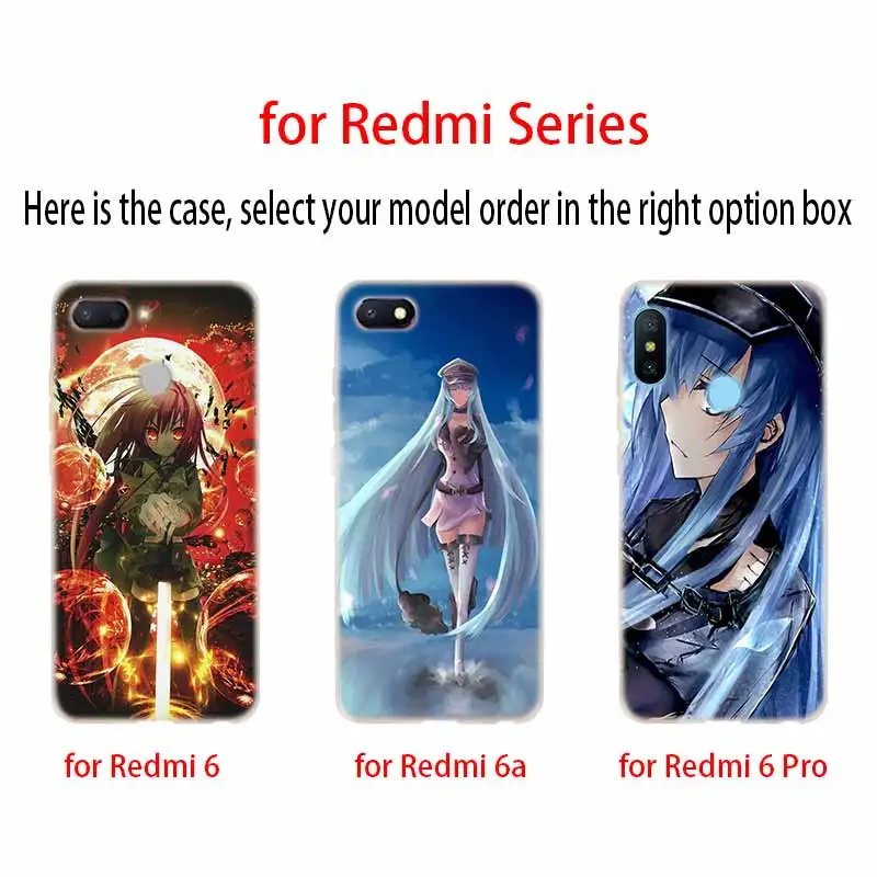 Силиконовый прозрачный чехол esdeath art для Xiaomi Redmi Note 10 9 8 7 6 5 Pro Max 9T 8T 10S 9S Fundas Coque Soft TPU
