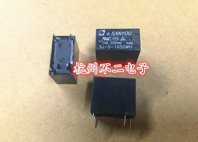 

Реле SJ-S-105DMH 112DMH, 4 фута, нормально открытая высокая нагрузка 10 А для фотоэлементов