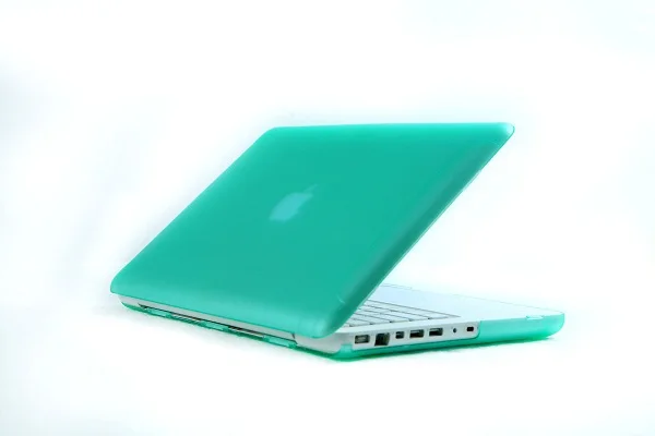 2в1 Матовый Жесткий Чехол для ноутбука Apple Macbook Mac Book белый 1" MC 516 MC207 A1342+ Бесплатный чехол для клавиатуры - Цвет: Green