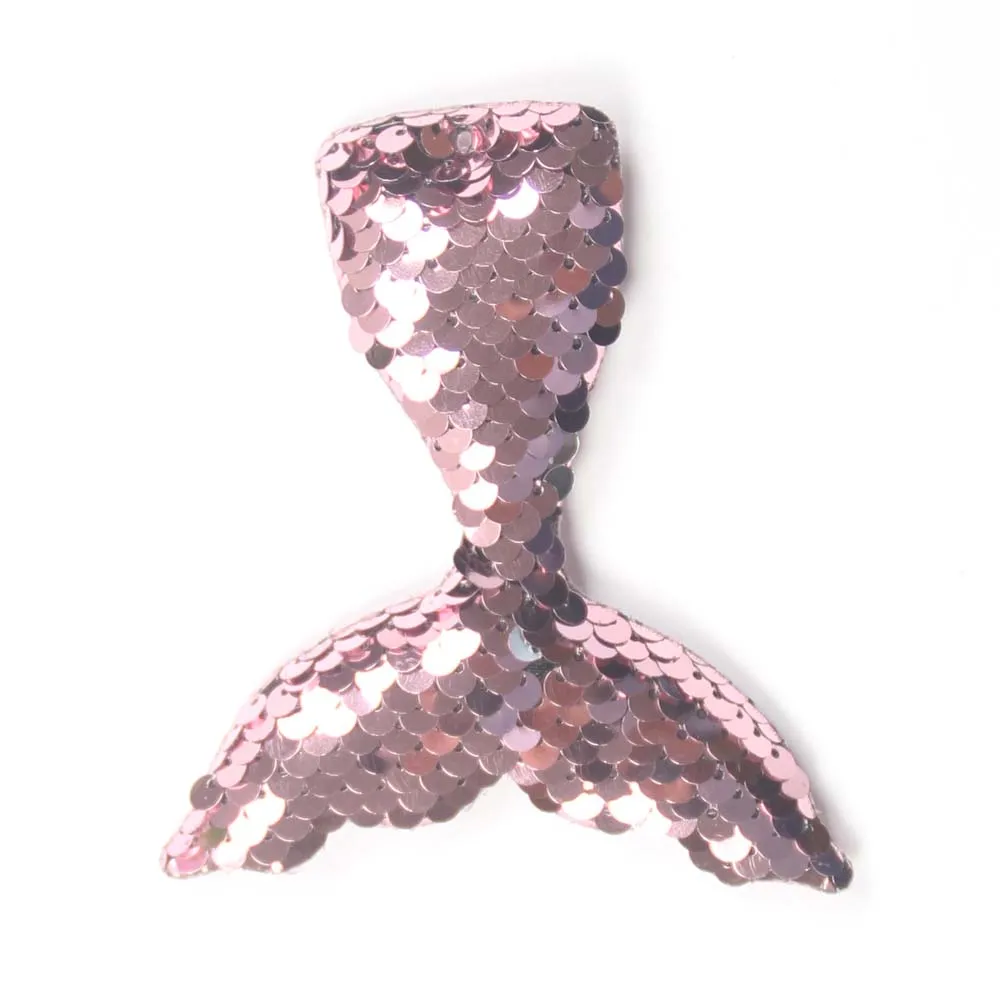 

100pcs/lot Beatifully Mermaid Design Fashion Scales Sequins Hair Bow Women Hairpins Girl Hair Clips Kids Headwear Accessories