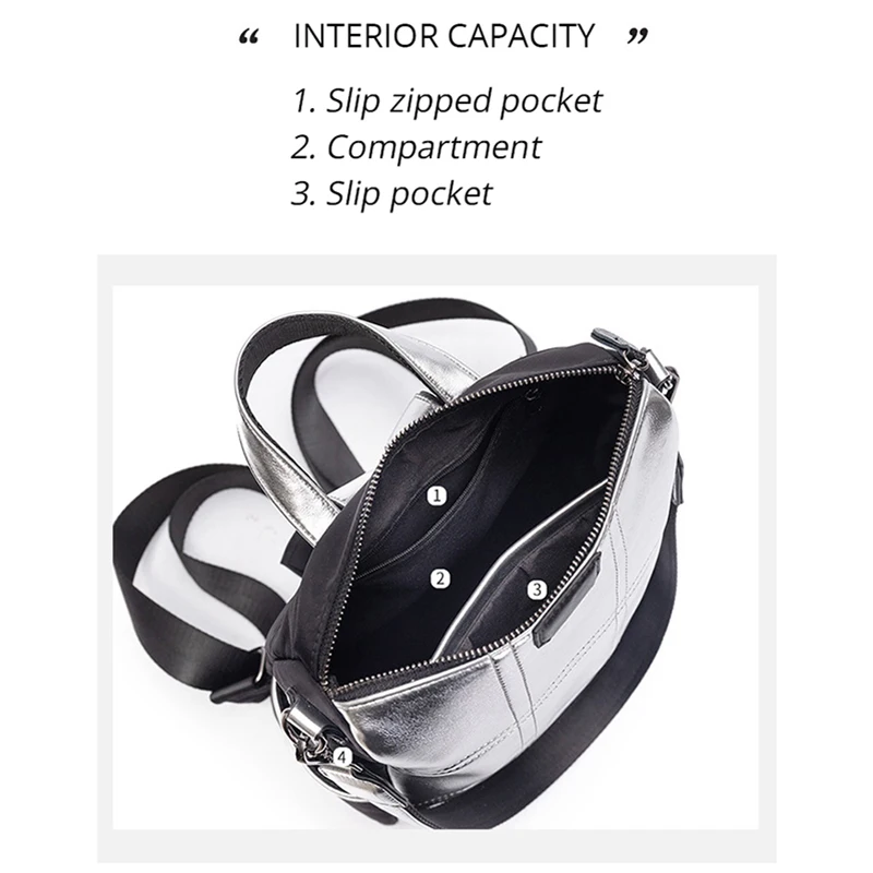 POMELOS Backpack Women Fashion School Backpack Travel New Arrival High Quality PU and Oxford Rucksack Women Luxury Backpack