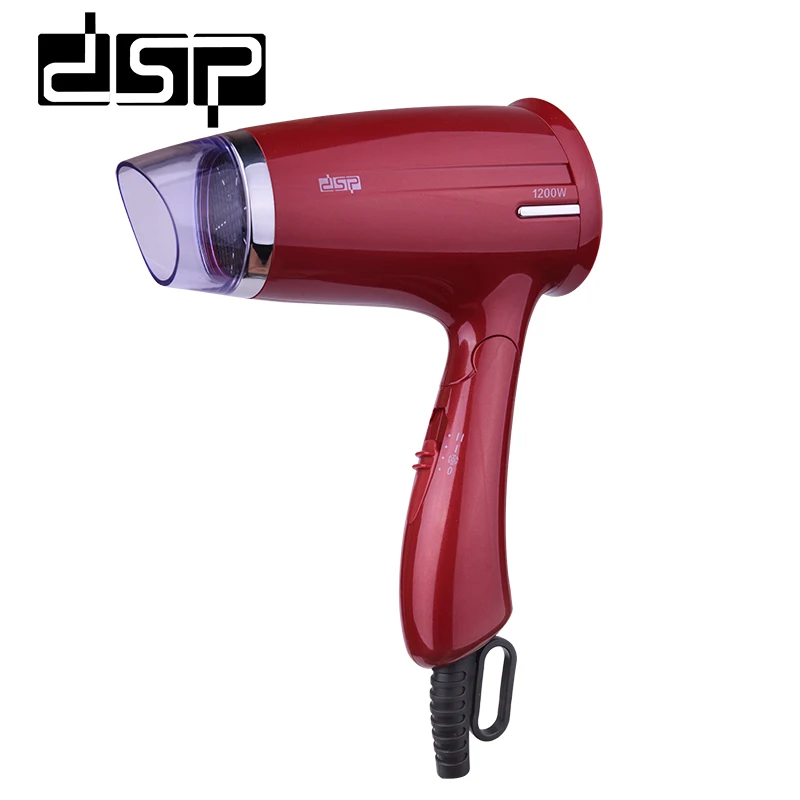 Электрическая сушилка для волос DSP складная ручка фен 1200 Вт бытовой портативный с